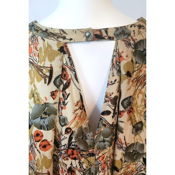 Umgee Mini Dress/Tunic Crochet Trimmed Neck - Size S - Picture 8 of 15